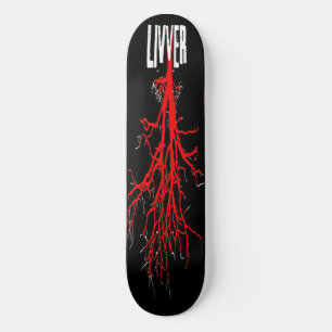 livversk8_2.0 old school skateboard bräda 21,6 cm