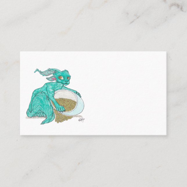 LIXAS TREASURE VISITKORT (Framsida)