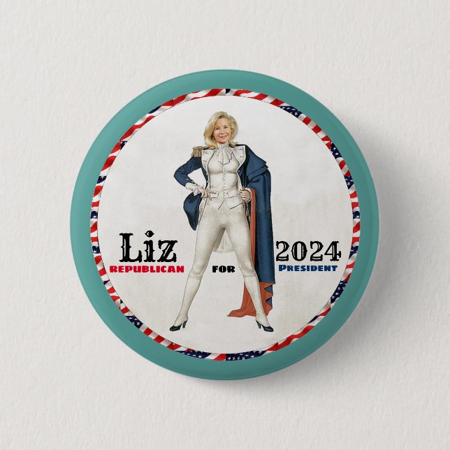 Liz Cheney 2024 Knapp (Framsida)
