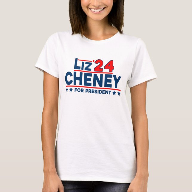 Liz Cheney 2024  T Shirt (Framsida)