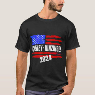 Liz Cheney Adam Kinzinger för president 2024 T Shirt