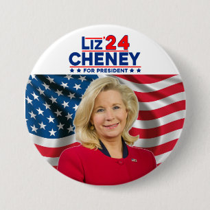 Liz Cheney för president "24 Knapp