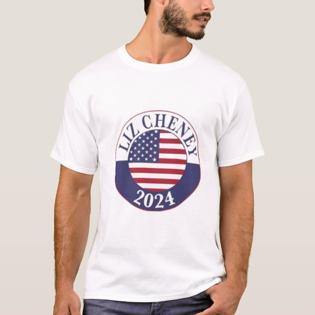 Liz cheney ord politiska citat 2024 t shirt (Framsida)