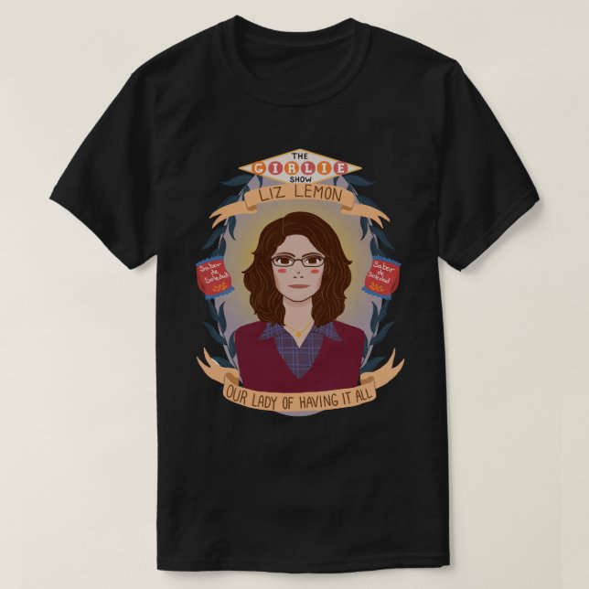 Liz Lemon Classic T-Shirt (Design framsida)