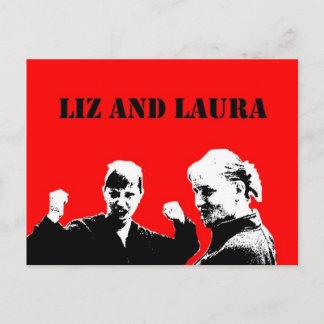 Liz och Laura Postcards Vykort