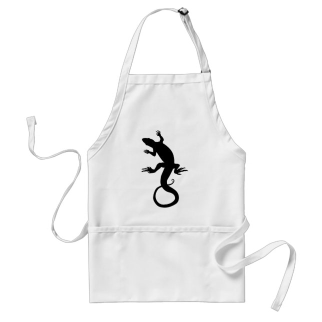 Lizard Art Aprons Reptile Barbecue Aprons Gifts Förkläde (Framsidan)