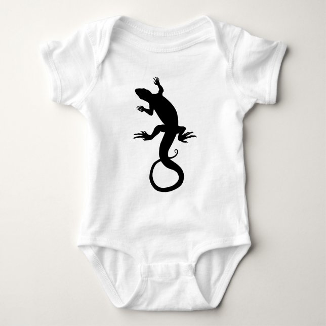 Lizard Art Baby Reptile Jumper Tee (Framsida)