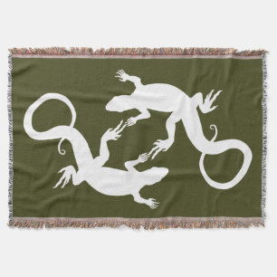 Lizard Art Blankets Reptile Lizard Throw Blanket Mysfilt