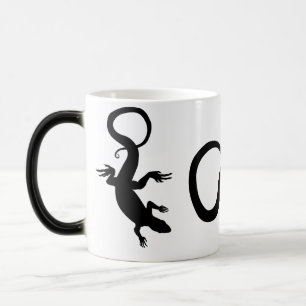 Lizard Art Coffee Kopp Coola Reptile Lizard Mugg