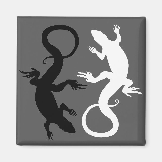 Lizard Art Fridge Magnet Reptile Magnets & GIfts (Framsidan)