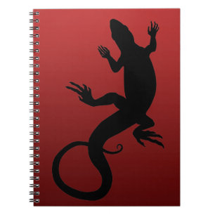 Lizard Art Notebook Reptile Art Journal Bok Anteckningsbok