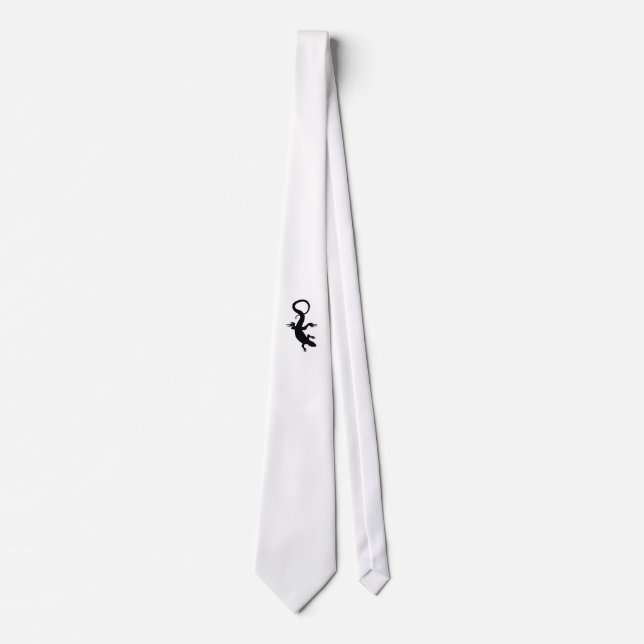 Lizard Art Tie Coola Reptile Gifts & Lizard Appare Slips (Framsida)