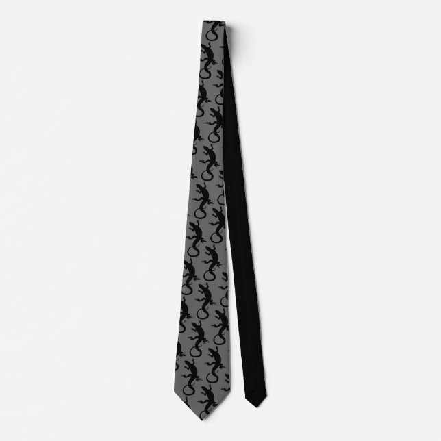 Lizard Art Tie Coola Reptile Gifts & Lizard Appare Slips (Framsida)