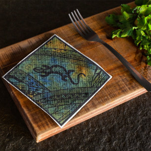 Lizard Batik Pappersservett