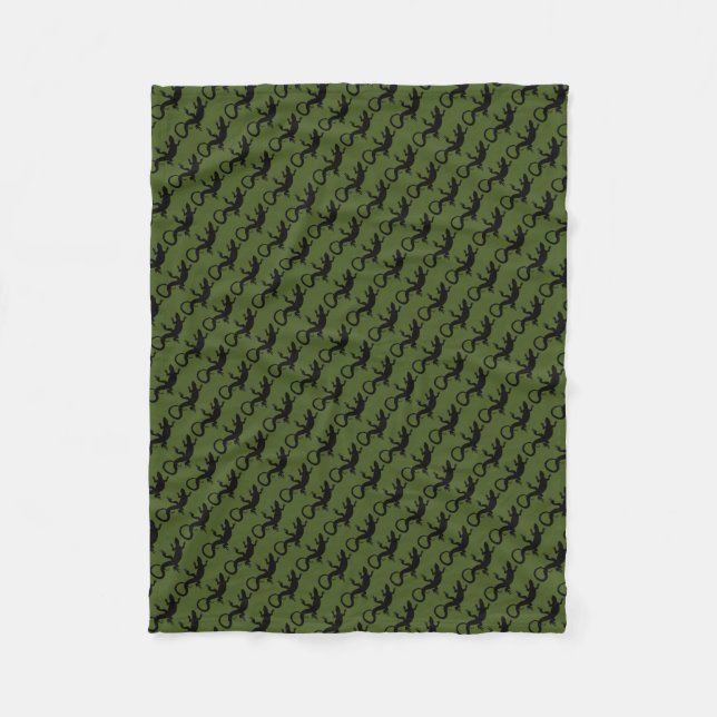 Lizard Blanket Coola Lizard Art Fleece Blanket (Framsidan)