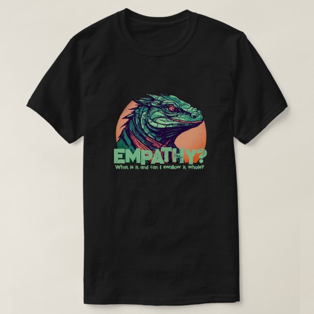 Lizard Brain T-Shirt (Design framsida)