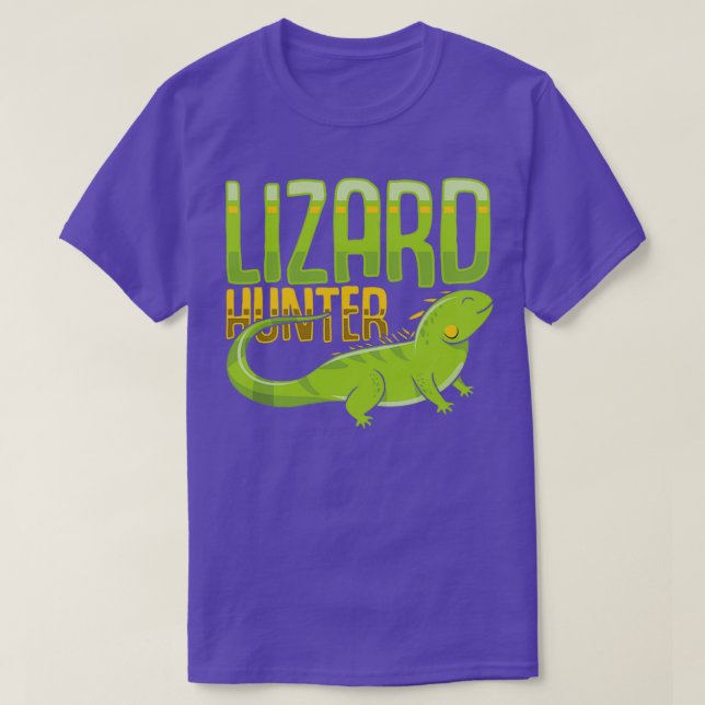 Lizard Catcher Djurälskarbarn T Shirt (Design framsida)