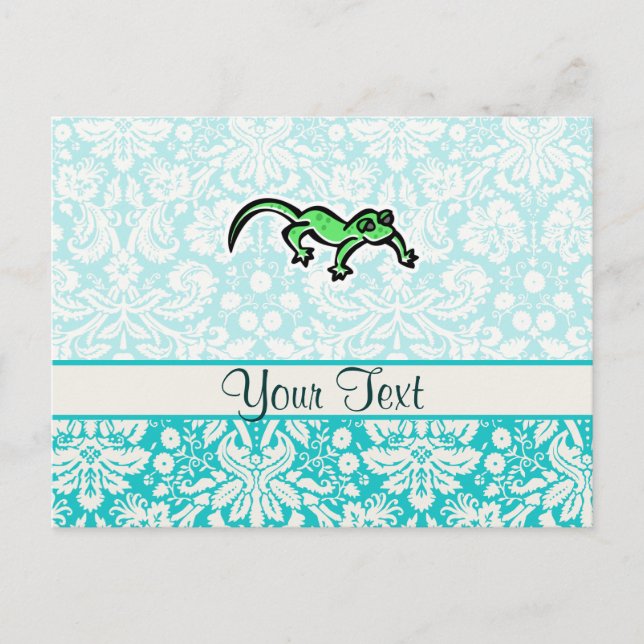 Lizard, Cute Vykort (Framsida)