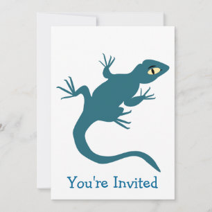 Lizard Design Valfri Tillfälle Inbjudningar
