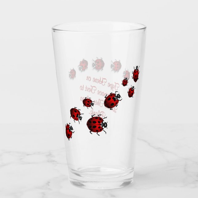 Lizard Glasses Personlig Reptile Art Glass Glaskopp (Framsida)