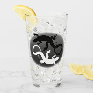 Lizard Glasses Personlig Reptile Art Glass Glaskopp