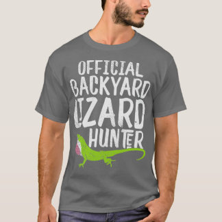 Lizard Hunter Reptile Fläkt eller Man T Shirt