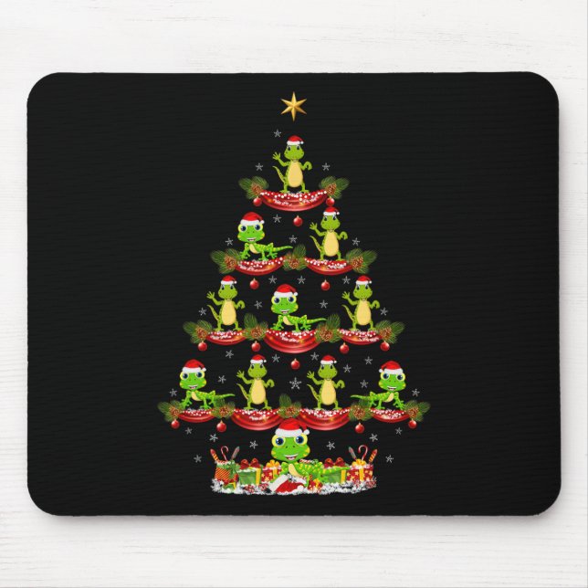 Lizard Julafton Lighting Santa Lizard Julgran Musmatta (Framsidan)