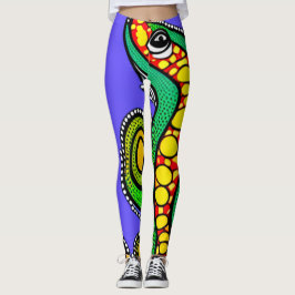 Lizard Kärlek Leggings