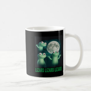Lizard Lizard Funny Lizard Måne Trending Me Kaffemugg