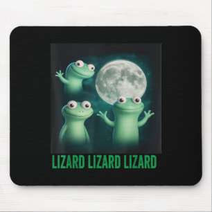 Lizard Lizard Funny Lizard Måne Trending Me Musmatta