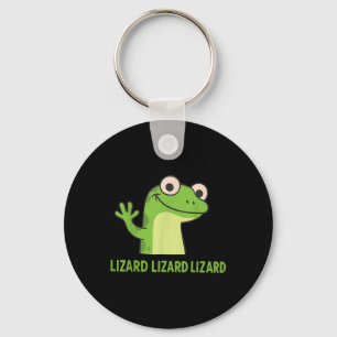 Lizard Lizard Funny Weirdcore Animal Meme G Nyckelring