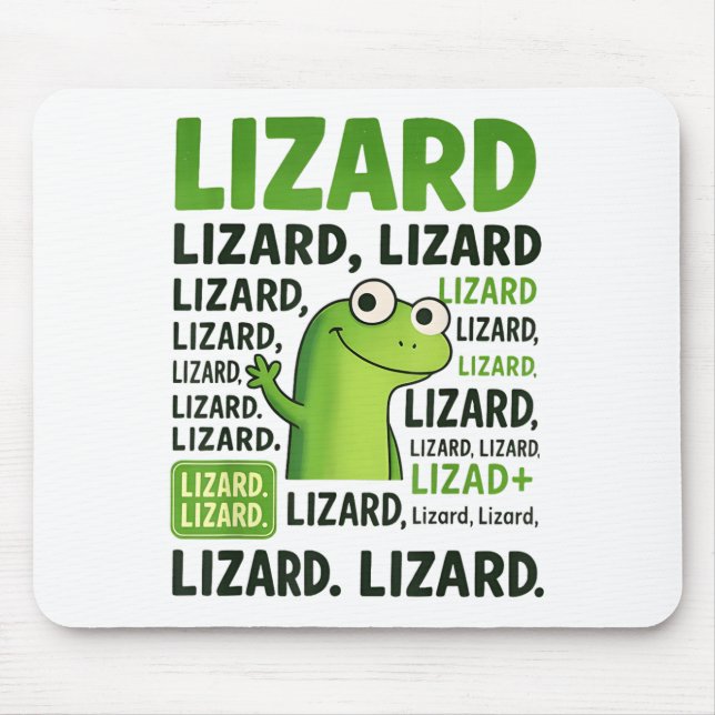 Lizard Lizard Shirt Funny Weirdcore Animal Musmatta (Framsidan)