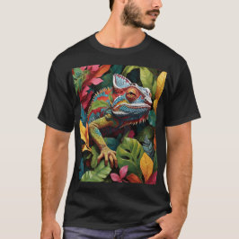 Lizard Lövs & Färg T Shirt