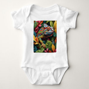 Lizard Lövs & Färg T Shirt