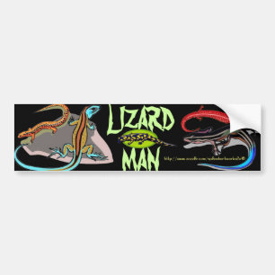 "Lizard Man" Bildekal