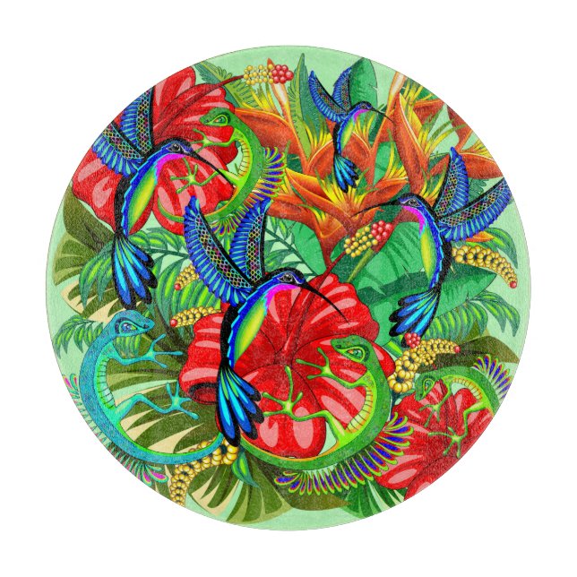 Lizard och Hummingbird (Framsidan)