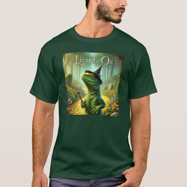 Lizard of Oz T Shirt (Framsida)