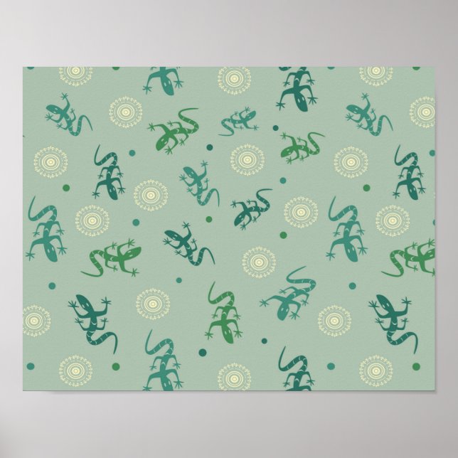 Lizard Poster (Framsidan)