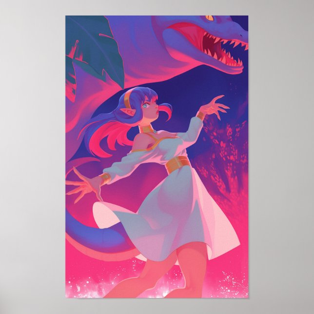 Lizard Queen Poster (Framsidan)