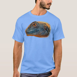 Lizard Reptile Digital Painting Scales Triblend T Shirt