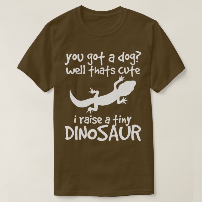 Lizard Reptile T Shirt (Design framsida)