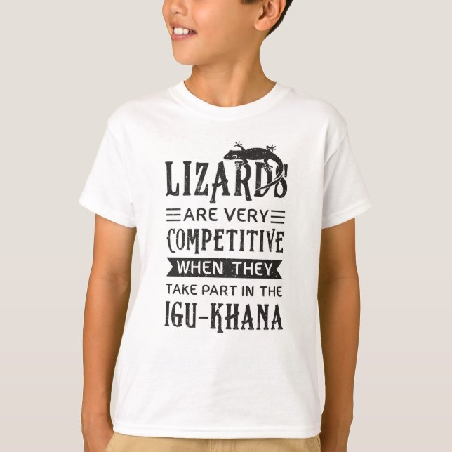 Lizard Reptiles Reptile Gecko Animal Dragon Gift T Shirt (Framsida)