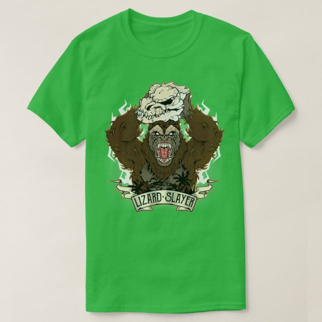 Lizard Sayer T Shirt (Design framsida)