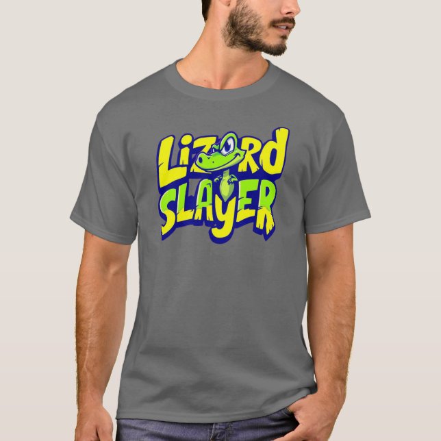 Lizard Sayer T Shirt (Framsida)