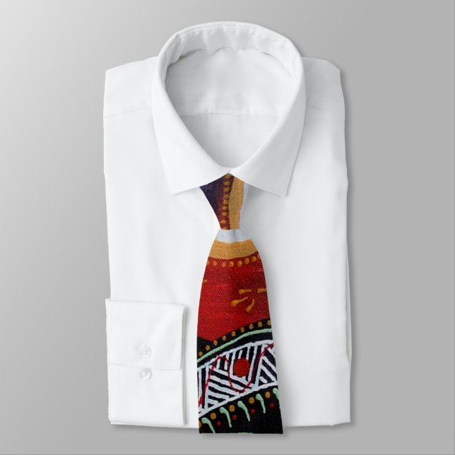 Lizard Sol Aboriginal Tie Slips (Bunden)