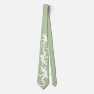 Lizard Tie Coola Reptile Gifts Lizard Art Necktie Slips