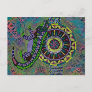 Lizard-vykort Vykort