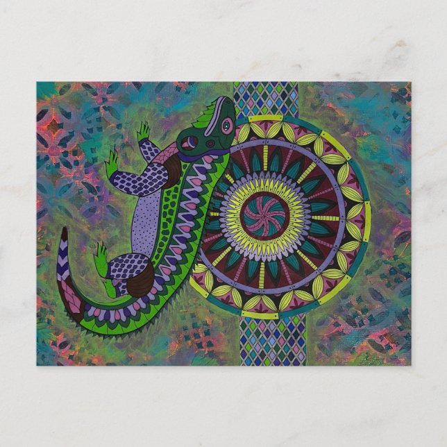 Lizard-vykort Vykort (Framsida)