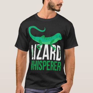 Lizard Whisperer I Funny Terrarium Reptiles Gekko T Shirt