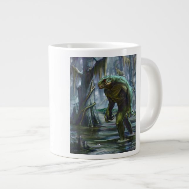 Lizardman of Scape Ore Swamp Jumbo Mugg (Framsida höger)